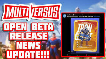 MultiVersus Open Beta Release Date News TOMORROW!!! Early Access?