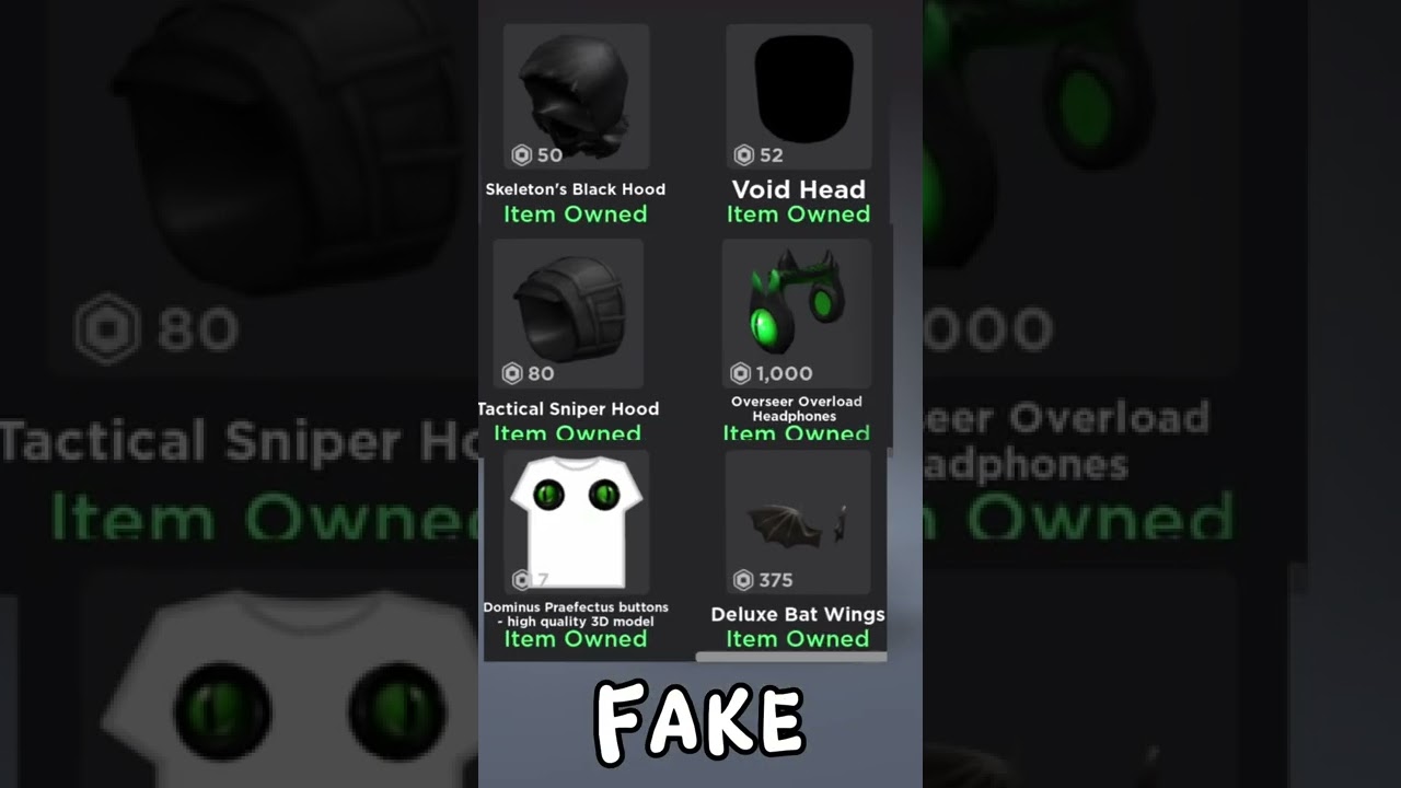 Fake dominus praefectus for 1600 robux!