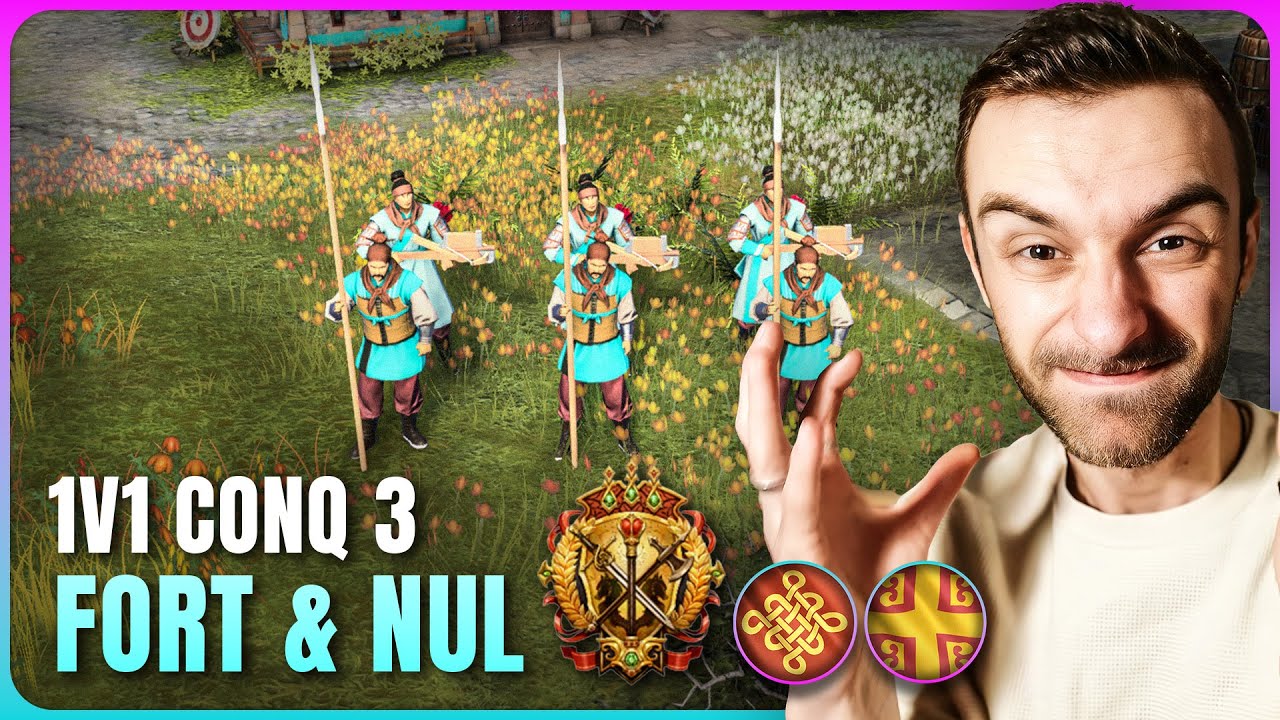 Chinois est TROP FORT MAIS ... ! Gameplay 1v1 Conq AOE 4