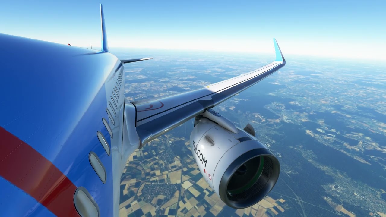 My Flight Sim World / Around the World Tour Leg 2, Frankfurt to Zurich