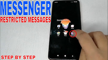 ✅  How To See Restricted Messages On Messenger 🔴