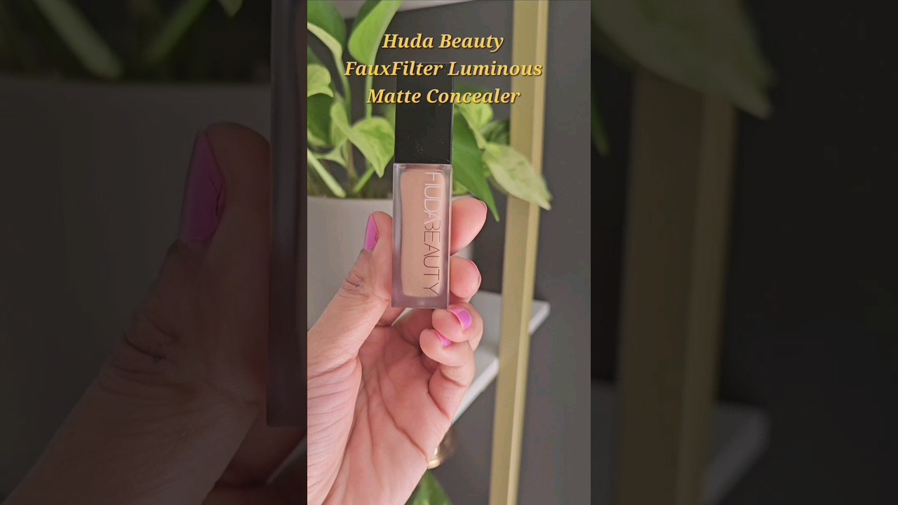 SAVE YOUR MONEY! Huda Beauty FauxFilter Luminous Matte Concealer-4.1G Graham Cracker Review
