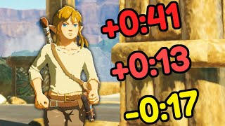 Breath of the wild speedruns are hard...