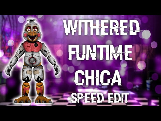 Withered funtime Chica