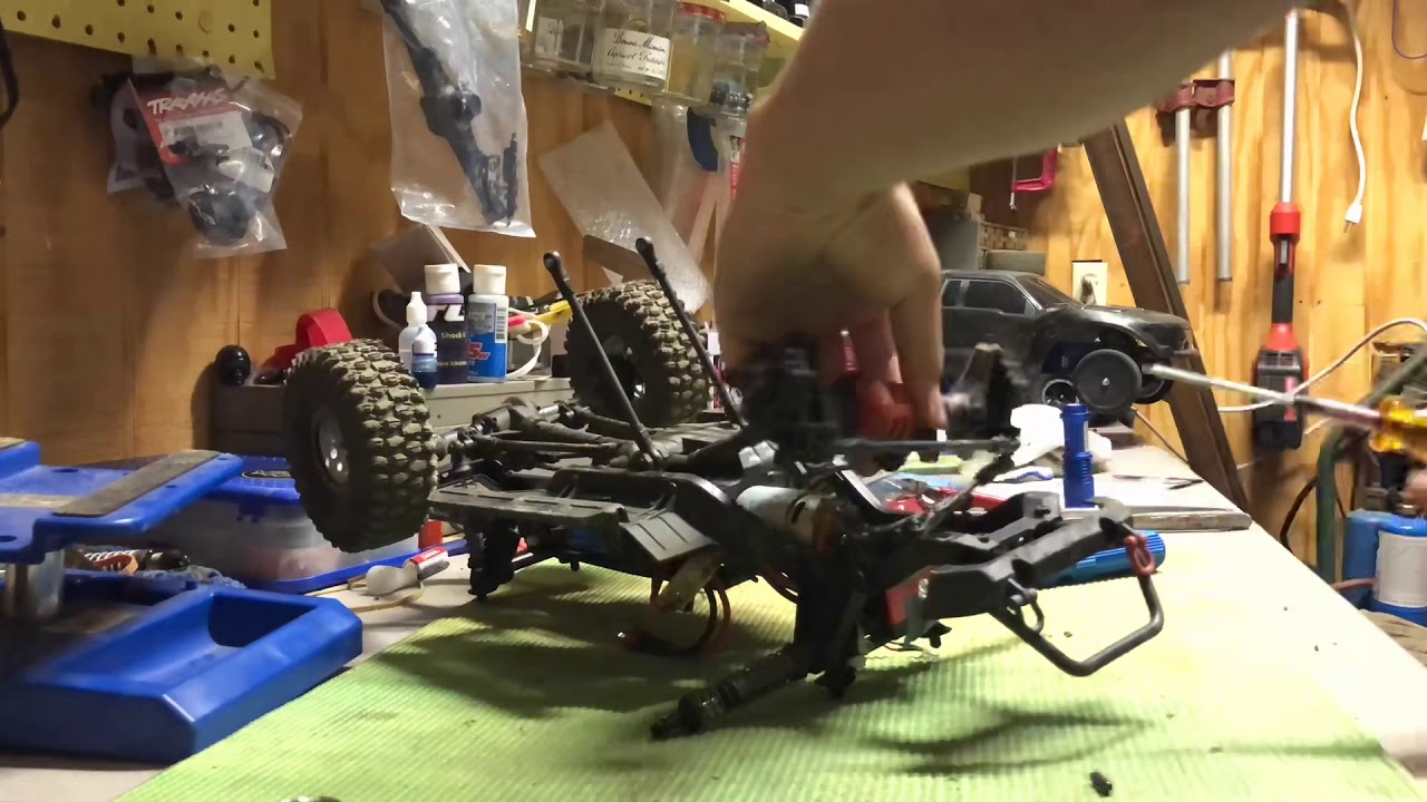 TRX4 Sport overdrive gear install YouTube