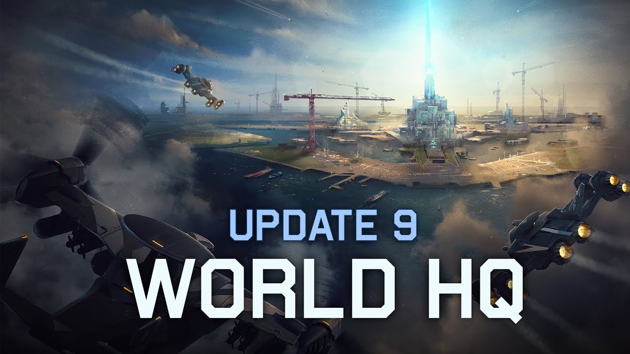 War Planet Online - Update 9 - World HQ - What's new