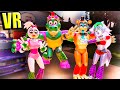 Мы с Гига Монти и Чикой подарили дом Рокси и Фредди в VRChat FNAF COOP ВРчат