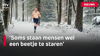 Jodi Is Een Naked Runner En Geniet Van Half Naakt Rennen Door De Sneeuw Rtv Drenthe
