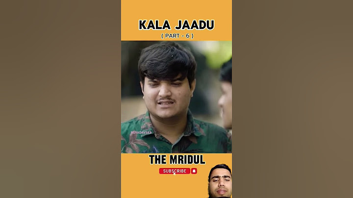kala Jaadu Part -6 | the mridul | the mridul shorts #comedy video #shorts #trending