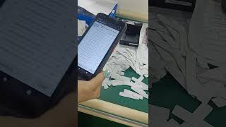 BX6200 rfid handheld reader for UHF RFID Laundry label screenshot 2