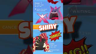 I Can’t Believe This Trade… SHINY Gengar 😍 #pokemon #pokemongo #gengar #shorts