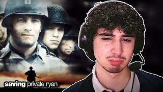 *Saving Private Ryan* Broke Me.. - First Time Watching