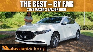 2024 Mazda 3 Sedan High Review - The Best, By Far | #Review