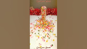 Satisfying Reverse Colorful Beads Relaxing ASMR 🌸🍒💙🍈🍒 #reverse #asmr #satisfying