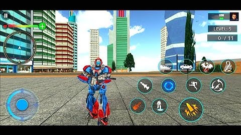 Scorpion Robot Transforming - Robot Shooting Games - Android Gameplay Part 2
