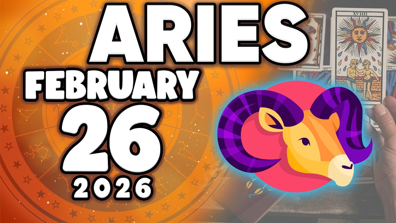𝐀𝐫𝐢𝐞𝐬 ♈ WOW😱 SPIRITUAL LESSON REVEALED❗😇 Horoscope for today FEBRUARY 26 2026 🔮 