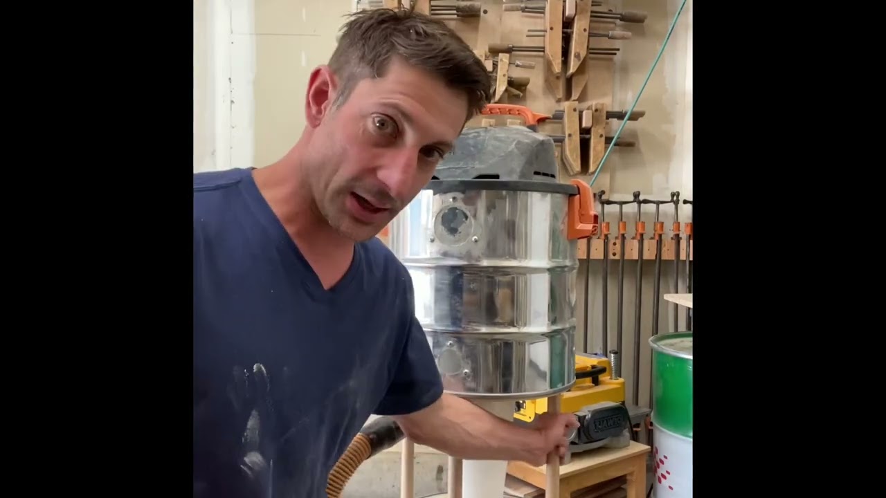 Shop Vac with Oneida dust deputy