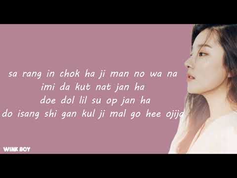 Ben (벤) – Thank you for Goodbye (헤어져줘서 고마워) Easy Lyrics
