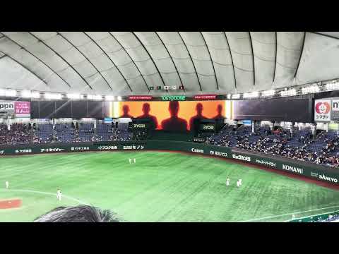 2022/4/19 読売ジャイアンツvs広島東洋カープ スタメン発表