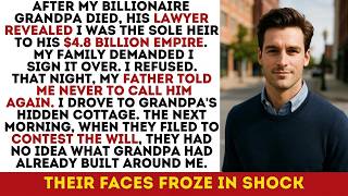 Full I Inherited $4.8 Billion After My Billionaire Grandpa Died. My Father Slid a Contract Across the... Update