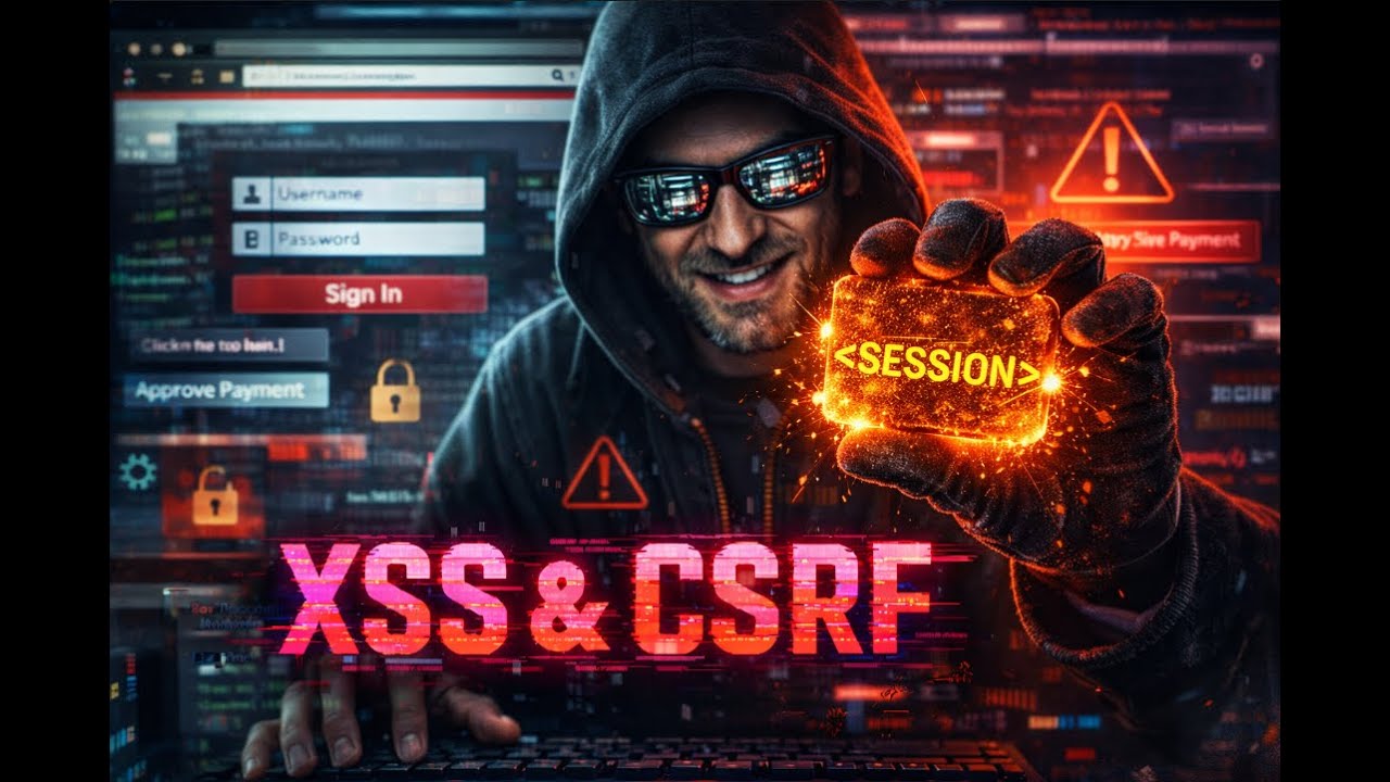 XSS & CSRF Explained | How Hackers Steal Sessions and Trigger Actions ...