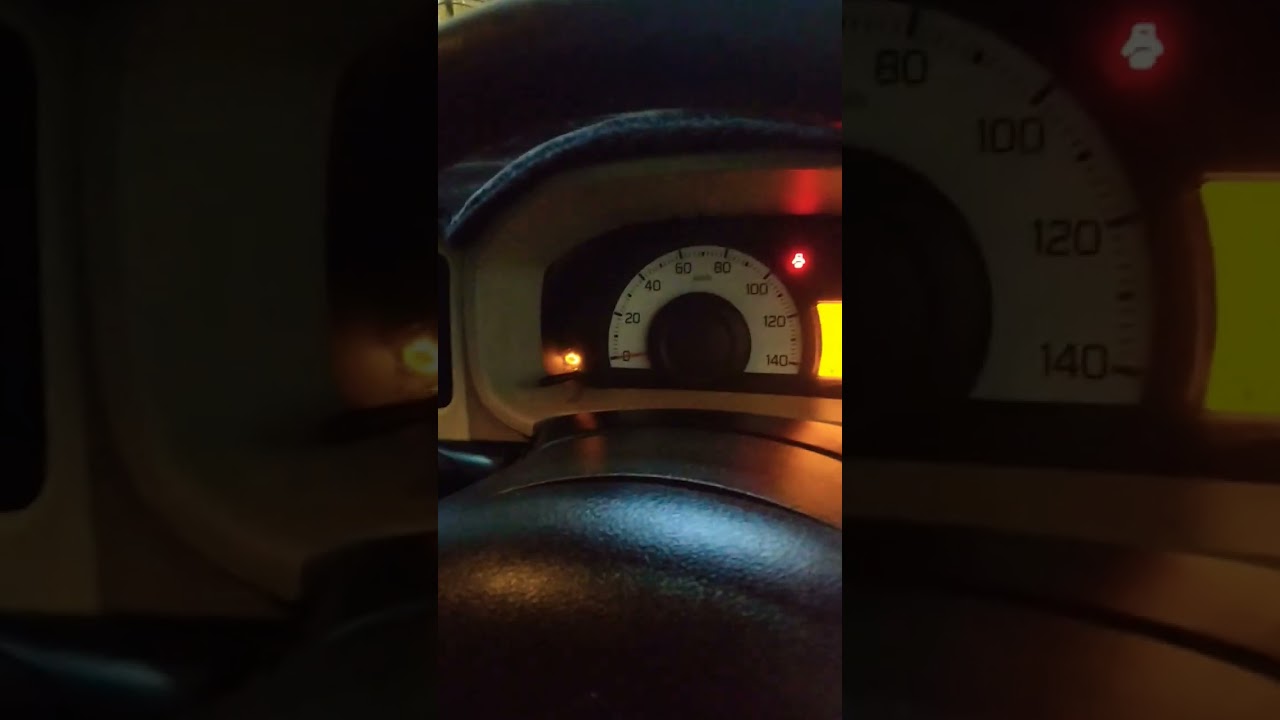 suzuki alto chake engine light blinking 