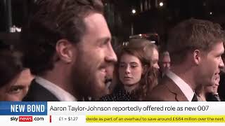 Aaron Taylor Johnson next James Bond 🤝👑🍿🎬🎥 #aarontaylorjohnson #jamesbond #enlgish #movies #cinema 
