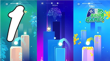 Beat Hop - EDM Music & Rhythm Ball Game Gameplay Walkthrough #1 (Android, IOS)