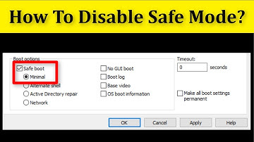 How To Disable Safe Mode On Startup || Windows 10