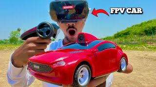 RC FPV Car With HD Camera & VR Headset Unboxing & testing - Chatpat toy tv screenshot 2