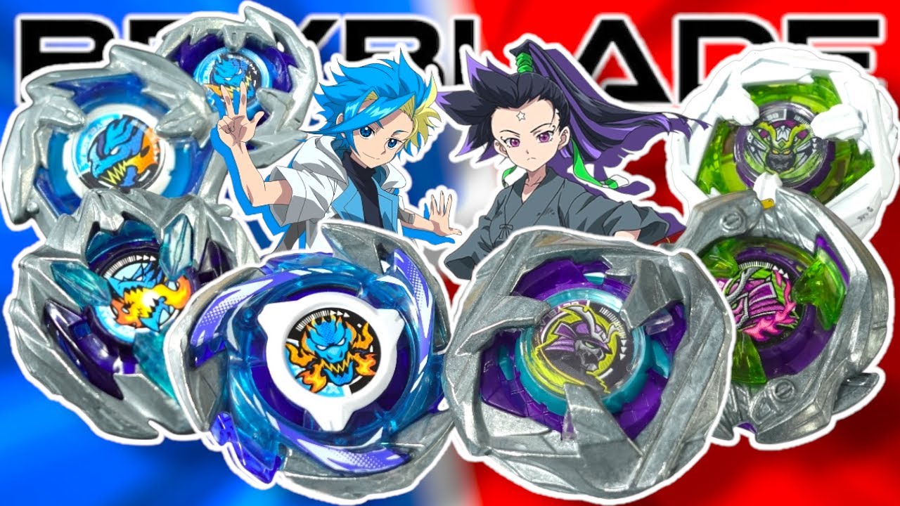 ALL DRAN BEYS vs ALL SAMURAI BEYS | Jaxon VS Tenka | BEYBLADE X