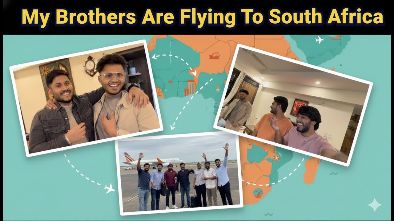 Nanna thamma ನನ್ನ ಕಾಲಿಗೆ ಬಿದ್ದ ! Off to the Airport ✈️ @Suryagowda_