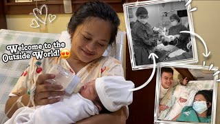 What’s In My Hospital Bag Ng Biglang NAPA ANAK AKO! | Welcome Baby Skyler Mier | Sai Datinguinoo