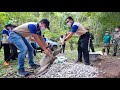 Rotary club of chiang mai volunteer activity at khun khan national park thailand