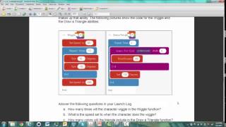 PLTW gr 3 programming patterns video for teachers