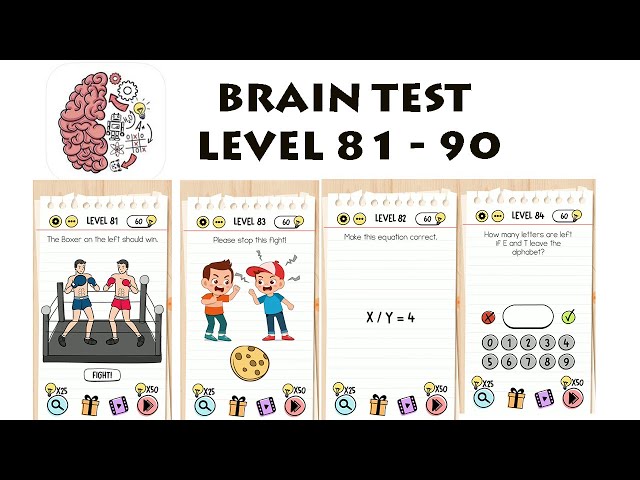 Brain Test Level 86 87 88 89 90 Walkthrough #Short #Shorts 