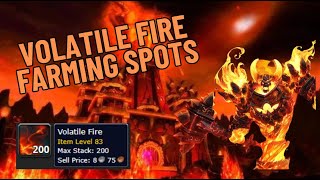 Volatile Fire Farming Spots in Cataclysm Classic!