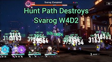 Honkai Star Rail World 4 Difficulty 2 Stomping Svarog with the Hunt