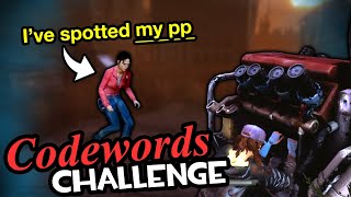 Dead by Daylight, but every term is replaced with another random word