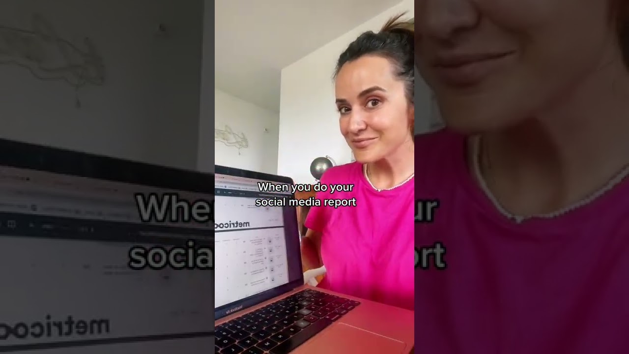 When you do your social media report in less than a minute 🙌 