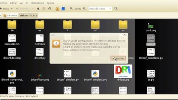 COMO DESCARGAR driconf PARA CANAIMA