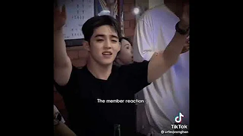 Members reaction:☹️ #wonwoo #seventeen #short