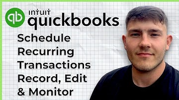 How to schedule recurring transactions record, edit & monitor on QuickBooks (2025 Guide)