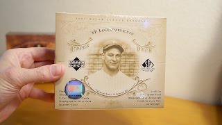 2005 Upper Deck SP Legendary Cuts 1 Box Break! OH DOCTAH