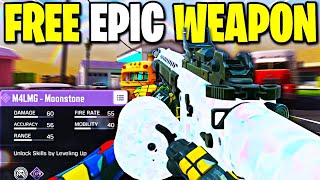 How to Get the FREE EPIC M4LMG Moonstone in Call of Duty Mobile! #CODMobile_Partner