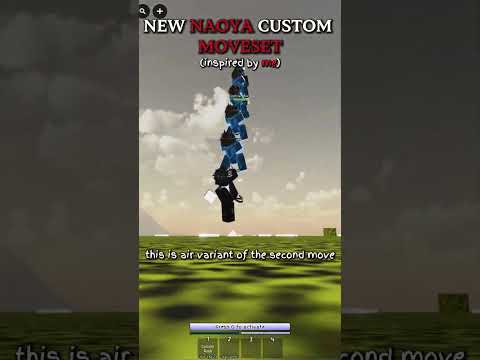 NEW NAOYA CUSTOM MOVESET JUJUTSU SHENANIGANS #jjs #roblox