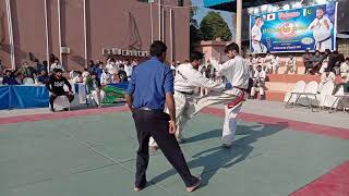 新極真会Middle Weight 1St Quarter Final Ziyad Vs Afaq Karate Champion Trophy 2020 Stan
