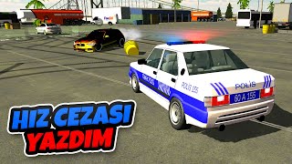 Tofaş Polis Arabamızla Ceza Yazdım  Car Parking Multiplayer