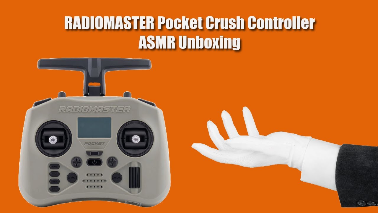 RadioMaster Pocket Controller Unboxing (ASMR)