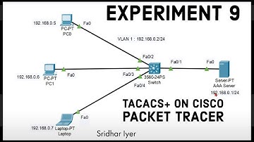 Experiment No 9 | Exploring AAA using  TACACS+ | Advanced System Security and Digital Forensics